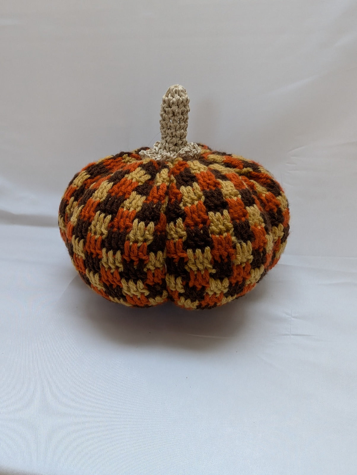 Citrouille décorative au crochet - Eclat d'Automne – Fait main, tons automnaux