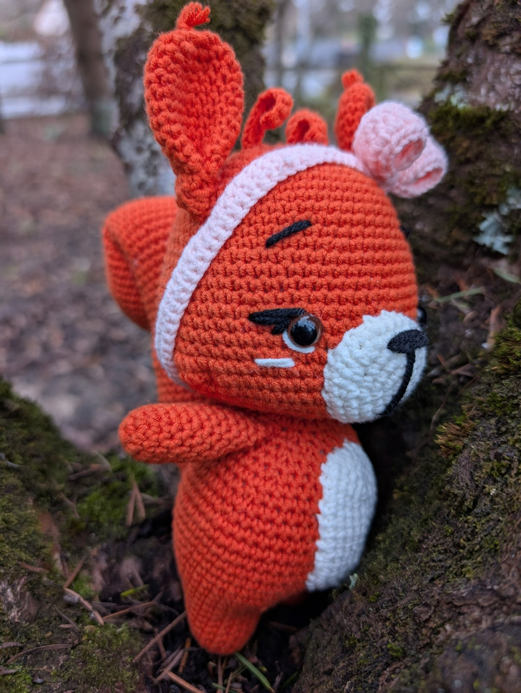 Coffret Canelle l'écureuil - naissance - Fait main